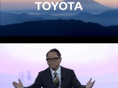 President Akio Toyoda of Toyota Motor Corporation.